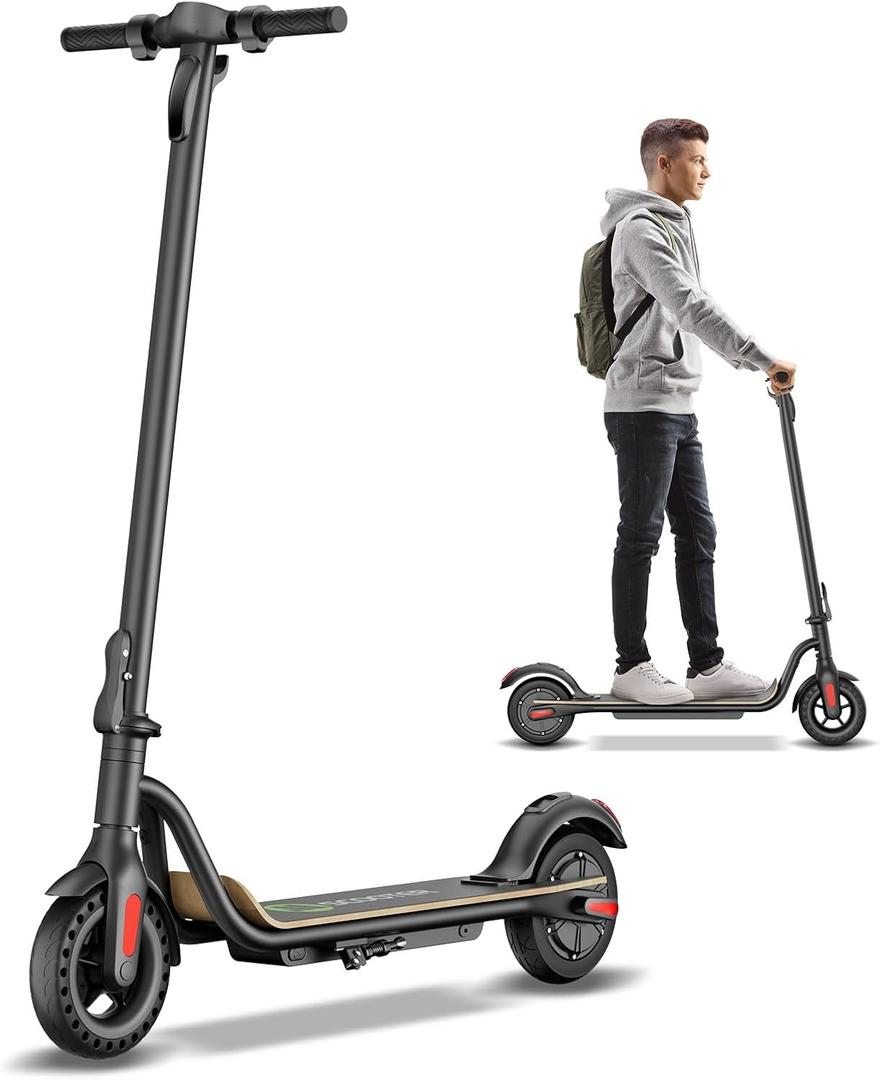 MEGAWHEELS Electric Scooter for Commuting, 15.5mph, 5.2Ah Battery, Dual Brakes, 3-Speed Gear, for Teens & Adults
