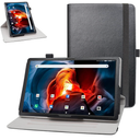 Bige for MAGCH M101 M210 X10 L21 Rotating Case,ZONKO K116 K118 Rotating Case,FEONAL K116 K118 Rotating Case,TPSPAD N10 Rotating Case,XIASHUANGHU RS10 Rotating Case,Black