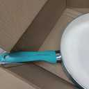 GreenPan Rio Healthy Ceramic Nonstick 5QT Saute Pan Jumbo Cooker with Helper Handle and Lid, PFAS-Free, Dishwasher Safe, Turquoise