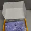 REVIX Microwavable Foot Warmers, Heated Booties for Cold Feet & Discomfort Relief, Microwavable Slippers with Adjustable Fit and Non-Slip Sole for Women & Men, Purple S