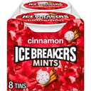 Ice Breakers Cinnamon Sugar Free Mints Tins, 1.5 oz (8 Count)