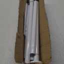 White Shower Curtain Rod 31 to 80 Inch,1 Inch Diameter Adjustable Spring Tension Stainless Steel Telescoping Rod,Easy Install,No Rust