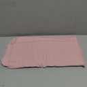 12 Pack Pink Cotton Linen Napkins with Fringe Summer Cloth Napkins Set of 12 Boho Handmade Dinner Napkins Bulk for Wedding Bridal Baby Shower Parties, 17 x 17 Inches