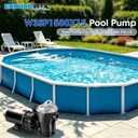 Pool Pump 1.5 HP Above Ground, W3SP1580X15 Replacement for Hayward PowerFlo LX Series, 115V Single Speed 3450RPM Quiet Corrosion Resistant Swimming Pool Pump