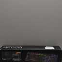 Wireless Keyboard and Mouse RGB Backlit Combo, MOOJAY Rechargeable 2.4G Light Up Cordless Gaming Keyboard with Ergonomic Wireless Wired Dual Mode Mice Set, for PC/Laptop/Windows/Mac - Black