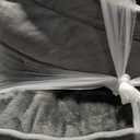 Orthopedic Dog Bed with Sides - Dog Sofa Beds for Extra Large Dogs, Supportive Foam Pet Couch Bed with Washable Removable Cover, Waterproof Lining and Non-Slip Bottom, Grey - XL (42.0"L x 32.0"W x 6.5"Th)