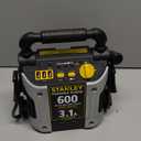 Stanley J309 Portable Power Station Jump Starter 600 Peak Amp Battery Booster, 3.1A USB Ports, Battery Clamps (apple)