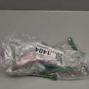 1 Pack Antique Brass Front Door Handle and Deadbolt Set Reversible Lever Entry Handleset with Lock and Key Single Cylinder