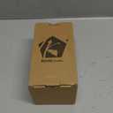 Kevin Textile Pack of 2, Star Faux Linen Decorative Square Throw Pillow Covers Set Cushion Case for Sofa Bedroom Car, 20x20 Inch, Honey Yellow