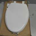 Bemis Slow Close Elongated Toilet Seat, Easy Clean Hinges, White
Soft close lid never slams, quick-release hinges for deep cleaning, durable plastic, fits all elongated toilets, 7300SLEC