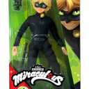 Miraculous Cat Noir Action Doll, 11 inches , Black