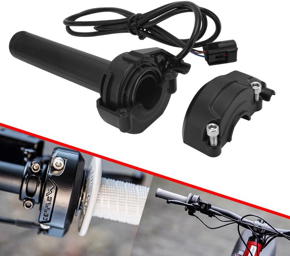 Throttle Grips Surron Throttle Handle & Rolling Bearing JXMOTONG Throttle Grips with Throttle Cable Throttle Kit for Electrice Dirt Bike Sur-Ron/Surron/Light Bee/Sur Ron S/Surron X / X160/X260
