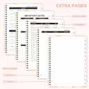 2 x 2026 Planner, Weekly and Monthly Calendar Agenda Planner, Jan 2026 - Dec 2026, Academic Planning Book, Desk Accessories and School Supplies for Women & Men - A5 (6.3" x 8.5") (Colorful Capers)