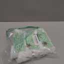 TWSANTAMAS Mini Christmas Tree Skirt 18 Inch, Soft White Plush with Pink Glitter Snowflakes, Festive Xmas Ornament Mat for Indoor Home Decorations