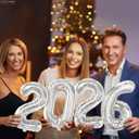 6 x KatchOn, Silver 2026 Number Balloons - 16 Inch | 2026 New Year Balloon | 2026 Balloon | Silver Foil Balloons 2026 For New Years Decorations 2026 | New Years Eve Party Supplies 2026 | NYE Decorations