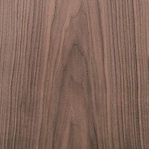Edge Supply Walnut 24 x 96-inch Flat Cut, 3M Peel and Stick Wood Veneer Sheet Self-Adhesive Wood Veneer, A Grade, Smooth-Finished Versatile for Furniture Restoration, Cabinetry & DIY Use