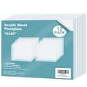 Egofine Plexiglass Sheets Acrylic Sheets 12 Pack of 16x20’’ 0.04 Thick Clear Plastic Cast Transparent Plexi Glass for Crafting Projects, Replacement Picture Frame Glass, DIY Display, Easy to Cut