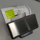 simplehuman Slim Sink Caddy Sponge Holder, Brushed Stainless Steel, Silver