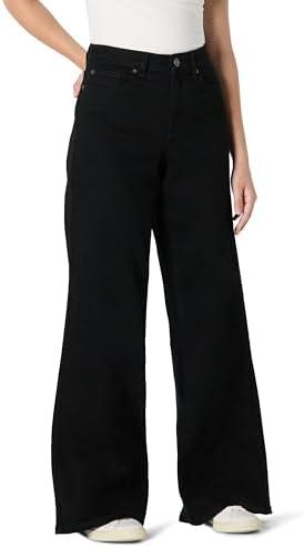 Amazon Essentials Women's High-Rise Wide Leg Crop Jeans, US 2