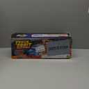 JOYIN Toy Truck for Kids,5-FT Race Track and 12 Die-Cast Metal Toy Cars, Racing Car with Lights & Sounds, Carrier Truck Playset Gift for 3 4 5 Years Old Boys and Girls, Easter Kids Gift (Blue Orange)