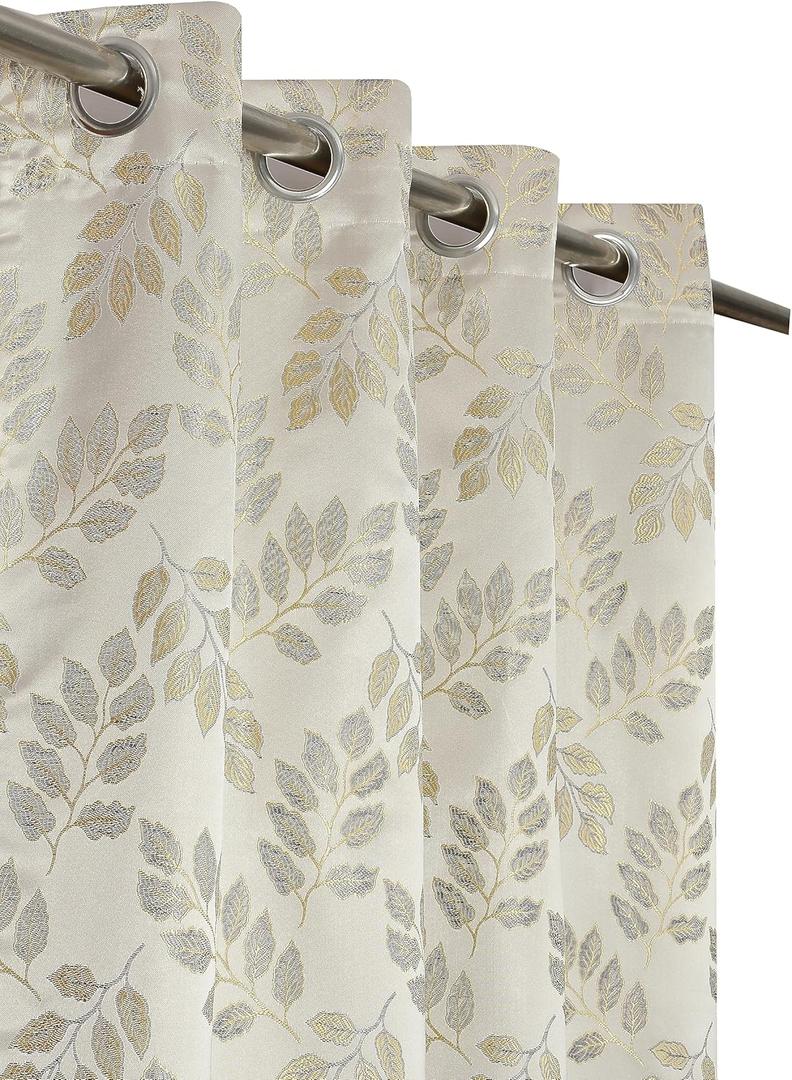 Smart Curtains Easy Hang Curtain Hidden Back Hooks Panel 40inX84in