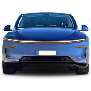 for 2025 2026 Tesla Model Y Juniper Precut Paint Protective Film 8.5 Mil TPU PPF Clear Car HD Scratch Exterior Accessories, Front Bar + Headlights 6Pcs (EXP 02/10/27)