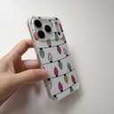 Colorful Christmas Lights Phone Case Compatible with iPhone 17 Pro Max, Christmas Holiday Phone Cover for iPhone 17 Pro Max