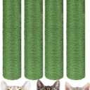 BNOSDM 4 Pcs M8 15”x2.75” Cat Tree Scratching Post Replacement Parts for Indoor Cats Tower Rope Scratch Poles Refill Sisal Pole Part for Refurbishment Hemp Kitty Furniture Accessories Spare