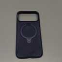 TORRAS Q3 Silicone for iPhone 17 Pro Max Case with Stand, Fit for MagSafe, Liquid Silicone Soft Cozy Grip, 360 Spin Stand, Camera Control, Protective Case for iPhone 17 Pro Max Silicone, Deep Blue