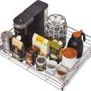 HOLDN STORAGE Pull Out Cabinet Organizer, Slide Out Drawer for Kitchen Cabinets & Pantry, Roll Out Shelf for Pots, Pans & Under Sink Storage, Heavy-Duty Full-Extension, 26" W x 21" D x 5" H