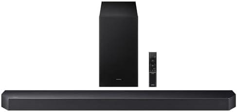 Samsung Q-Series Soundbar HW Q600F 3.1.2 ch Subwoofer (2025 Model), Adaptive Sound