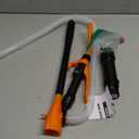 HORUSDY Electric Fuel Transfer Pump Battery Operated 2.2 GPM Portable Siphon Pump with Flow Control, Dual Battery Option, for Gas, Diesel, Water, Oil, Fits Gas Can & Tank, Handheld Liquid