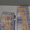 LOVEWAG Washable Dog Pee Pads, 16" x 24", Waterproof, Non-Slip, Super Absorbent, Reusable Machine-Washable, 2-Pack (Marmalade Sunshine)