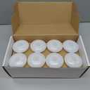 Homemory 24 Pack 3 Flameless Led Floating Candles, 200 Hour White Battery Operate Waterproof Tealights for Cylinder Vases, Centerpieces at Wedding Decor, Party, Pool