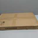 VASAGLE C Shape End Table, Small Coffee Table For Couch Or Sofa, Industrial Side Table In Living Room, Bedroom, 13.8 x 21.7 x 26 Inches, Greige and Classic Black ULNT052B02