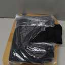 Wokceer 6FT Wedding Arch Cover Spandex Fitted Wedding Arch Stand Covers Round Top Chiara Arch Backdrop Cover for Birthday Party Ceremony Banquet Decoration Black