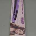 1" Ceramic Flat Iron with Sonic Vibrating for Less Damage, Dual Voltage Travel Hair Straightener for Women - Ionic & Volcanic Mineral Technology, Straightener and Curler, 10 Heat Settings