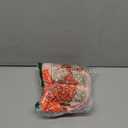 Missufe Women's Puff Short Sleeve Fit and Flare Casual Drawstring Floral Mini Sun Dresses 2025 Summer Vacation (S, Orange)