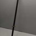 Amazon Basics No Drill Spring Tension Curtain Rod, Adjustable 36-54" Width, Bronze, Classic Finial