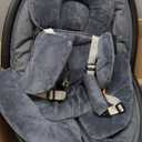 BabyBond Baby Swings for Infants, Bluetooth Infant Swing with Music Speaker, 3 Seat Positions, 5 Point Harness Belt, 5 Speeds and Remote Control - Portable Baby Swing for Indoor and Outdoor (Black)