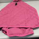 Winter Coat - Waterproof & Windproof Dog Puffer Jacket for Small to Large Dogs - Cold Weather Coat with Built-in Reflective Turtleneck & Adjustable Harness (Pink)