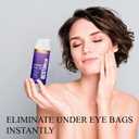 Instant Rapid Wrinkle Eye Cream 2.0-Temporary Effects Firm & Lift Under Eye Bags and Reduction Puffiness and Remover Dark Circles (Purple)