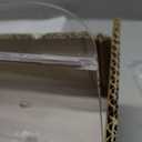 WANLIAN 33-Inch Luxury Bathtub Caddy Tray for Bathroom - Shower Storage Organizer Shelf With Silver Handles