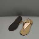 UTENAG Womens Arch Support Sandals Orthotic Adjustable Thong Flip Flops, EU 37, US 7
