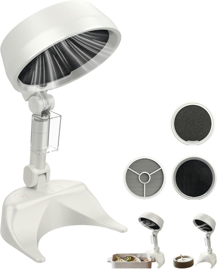 Puff Hide Smoke Fan for Smoking Indoors,Portable Range Hood for Cooking,Smoke Purifier for Smoking Indoors,Puffhide Purifier for Smokes,BBQ,Hot Pot,Grilled Meat for Party,Daily use&Travel