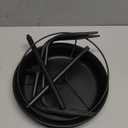 28In Freestanding Birdbaths Bowl Outdoor, Free Standing Garden Bird Bath Bird Feeder Bowl with Metal Stake, Detachable Decoration Spa Birdfeeder for Garden Patio Yard Lawn, New Upgrade(A)