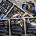 iCloth XL Screen Cleaning Wipes, Lint-Free and Streak-Free, Fast-Drying, Removes Dust, Fingerprints, and Smudges (24 XL Wipes)