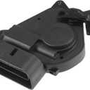 X AUTOHAUX Replacement Front Left Driver Side Power Door Lock Actuator Motor for Toyota Highlander 2001-2007 Door Latch Actuator Assembly Replace No.6904048060 Black