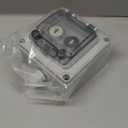 IP67 Button Switch Outdoor Waterproof Box 2 Push Button White Up Black Down Button with Protective Cover Anti-misoperation Switch(AC/DC 6A-110V/3A-240V/2.5A-380V)