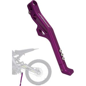 JFG RACING Kickstand for Surron Light Bee,CNC Foot Pegs Kick Stand for Electric Dirt Bike Surron Light Bee X and S/Talaria Sting/X160/X260-Purple